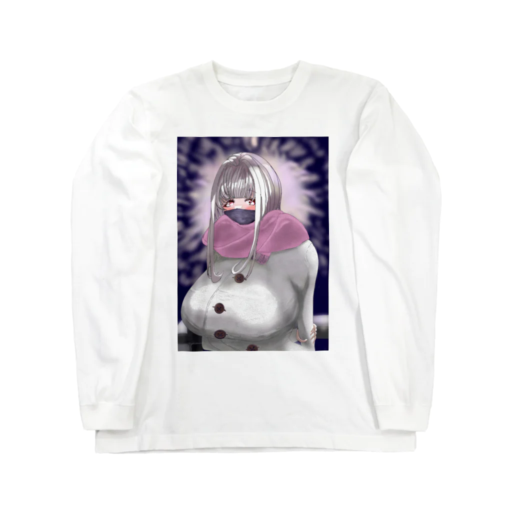 星乃荊サクの冬花火 Long Sleeve T-Shirt