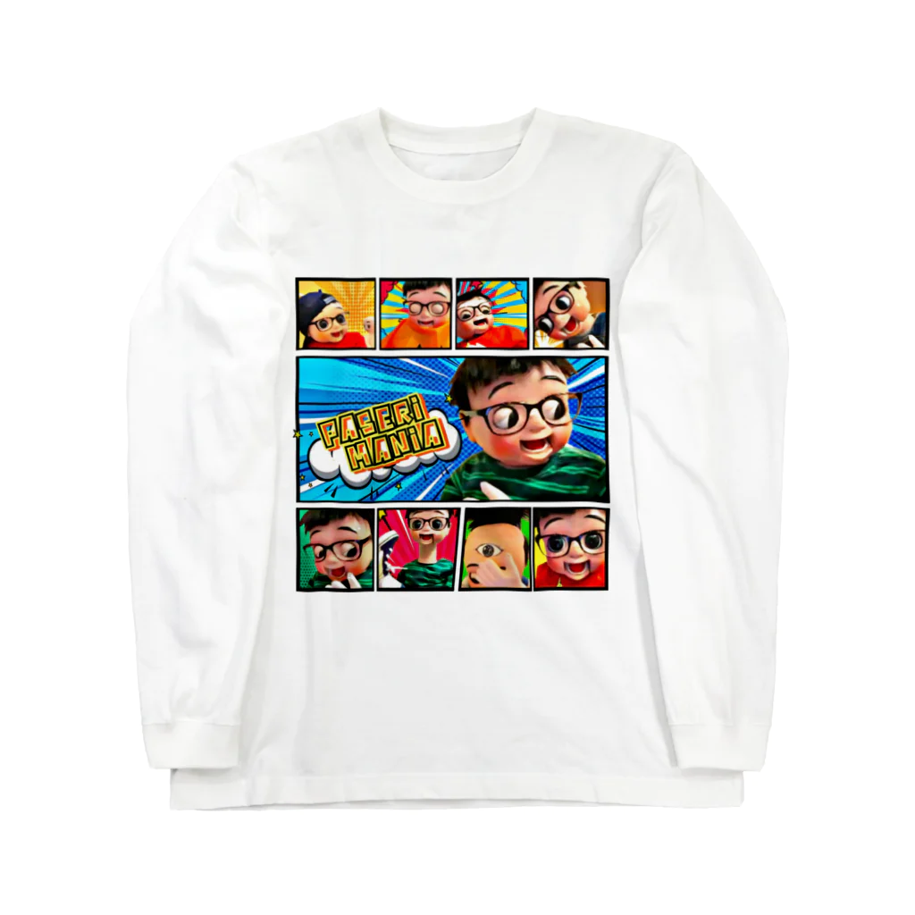 PASERI MANIAのコミカルなパセちゃん Long Sleeve T-Shirt