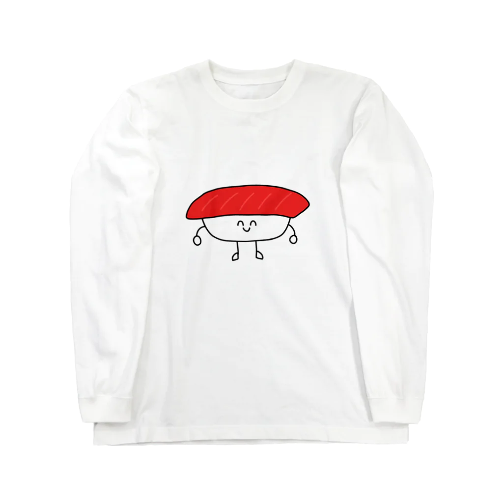 お寿司屋さんのマグロ Long Sleeve T-Shirt