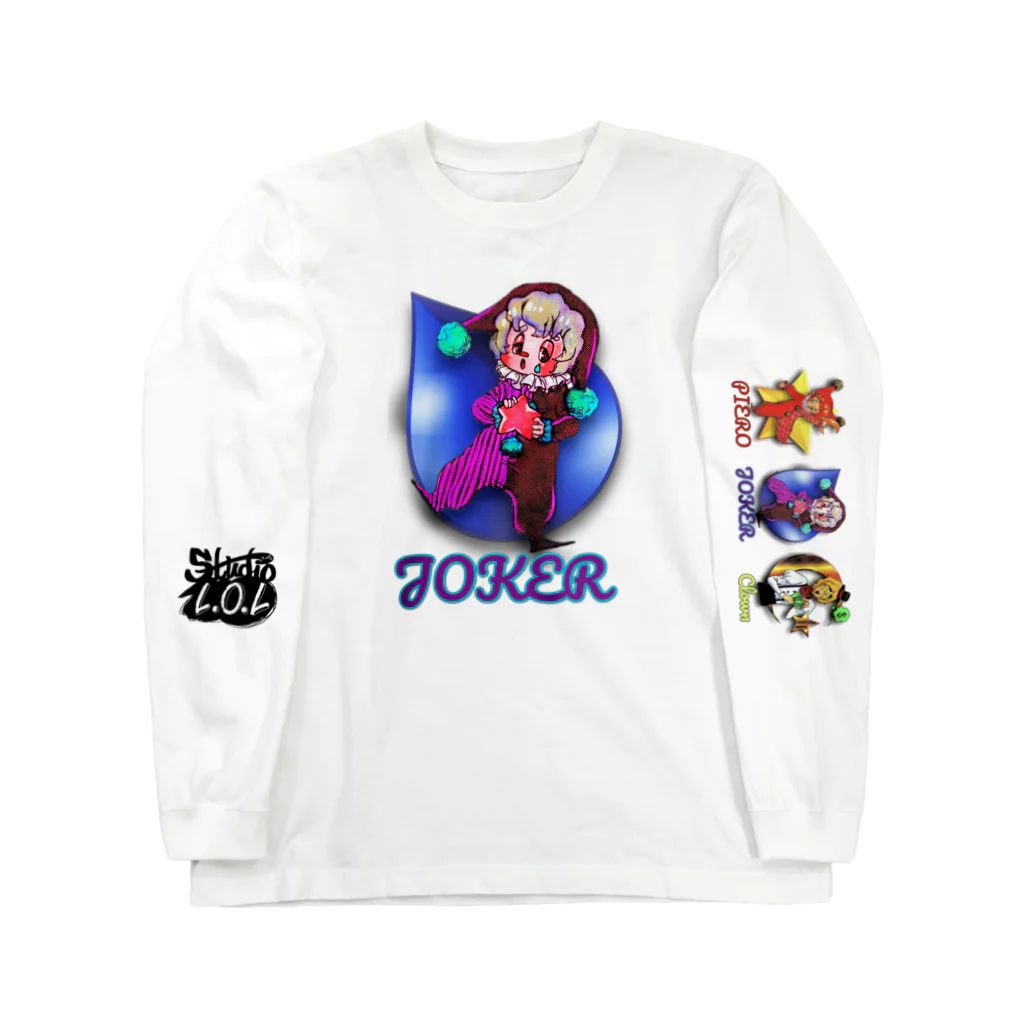 Studio L.O.Lの【雫】ジョーカー Long Sleeve T-Shirt