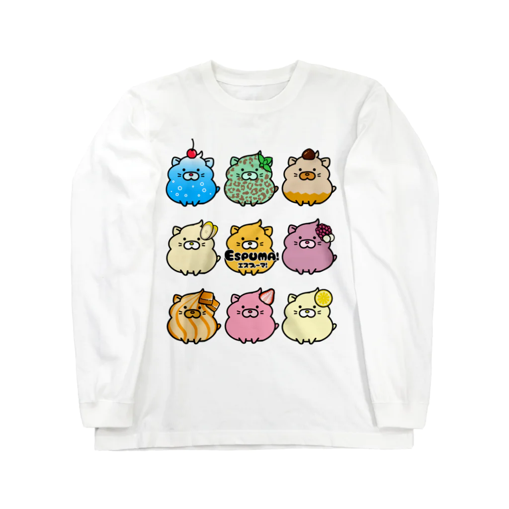 太郎丸のふわふわエスプーマ！ Long Sleeve T-Shirt