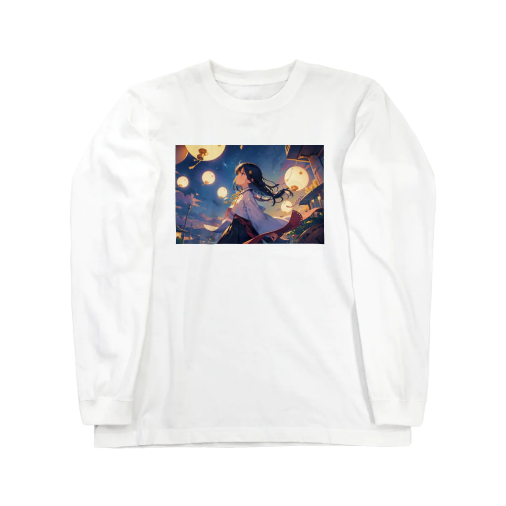 卯月なのかのNew Year’s Journey　〜2024冊目の物語“序章”の旅〜　No.3「Inori」 Long Sleeve T-Shirt