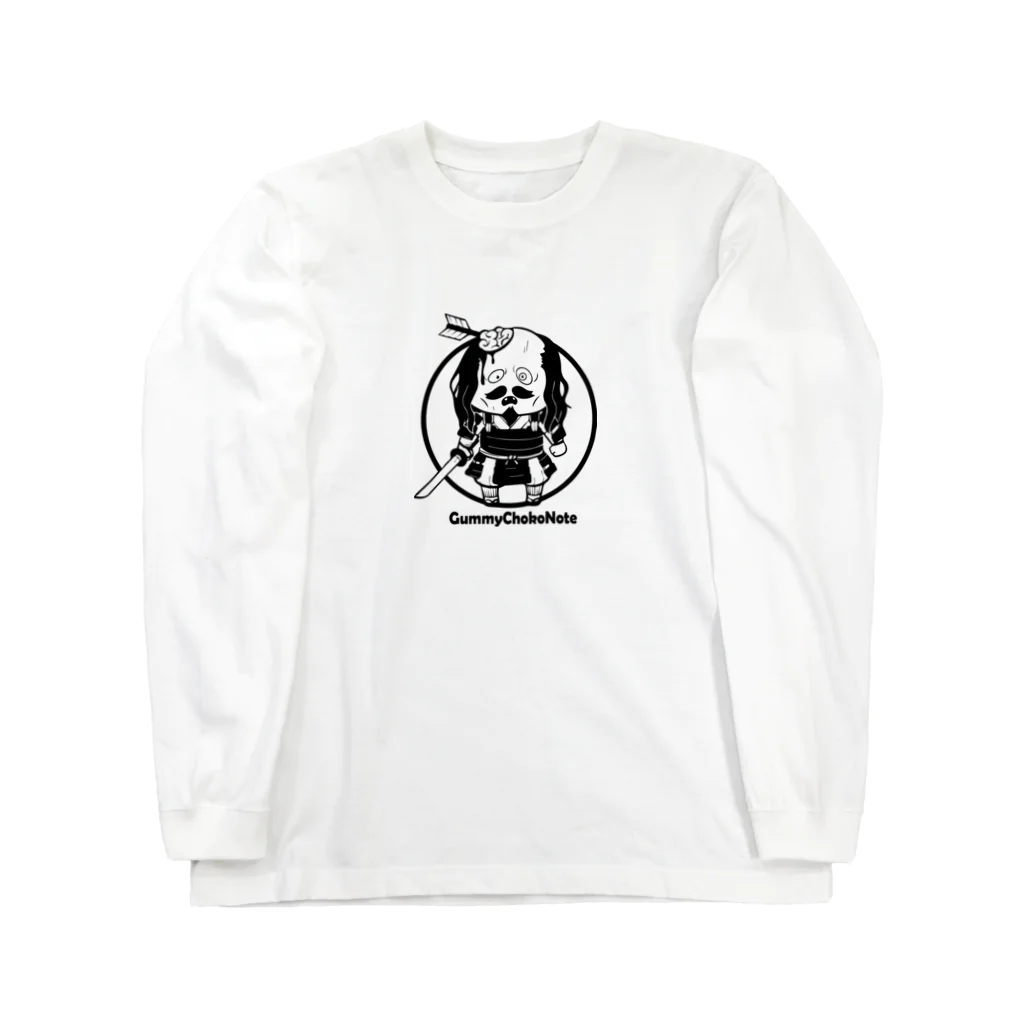 グミチョ子ノートgummychokonoteの落ち武者「むーたん」 Long Sleeve T-Shirt