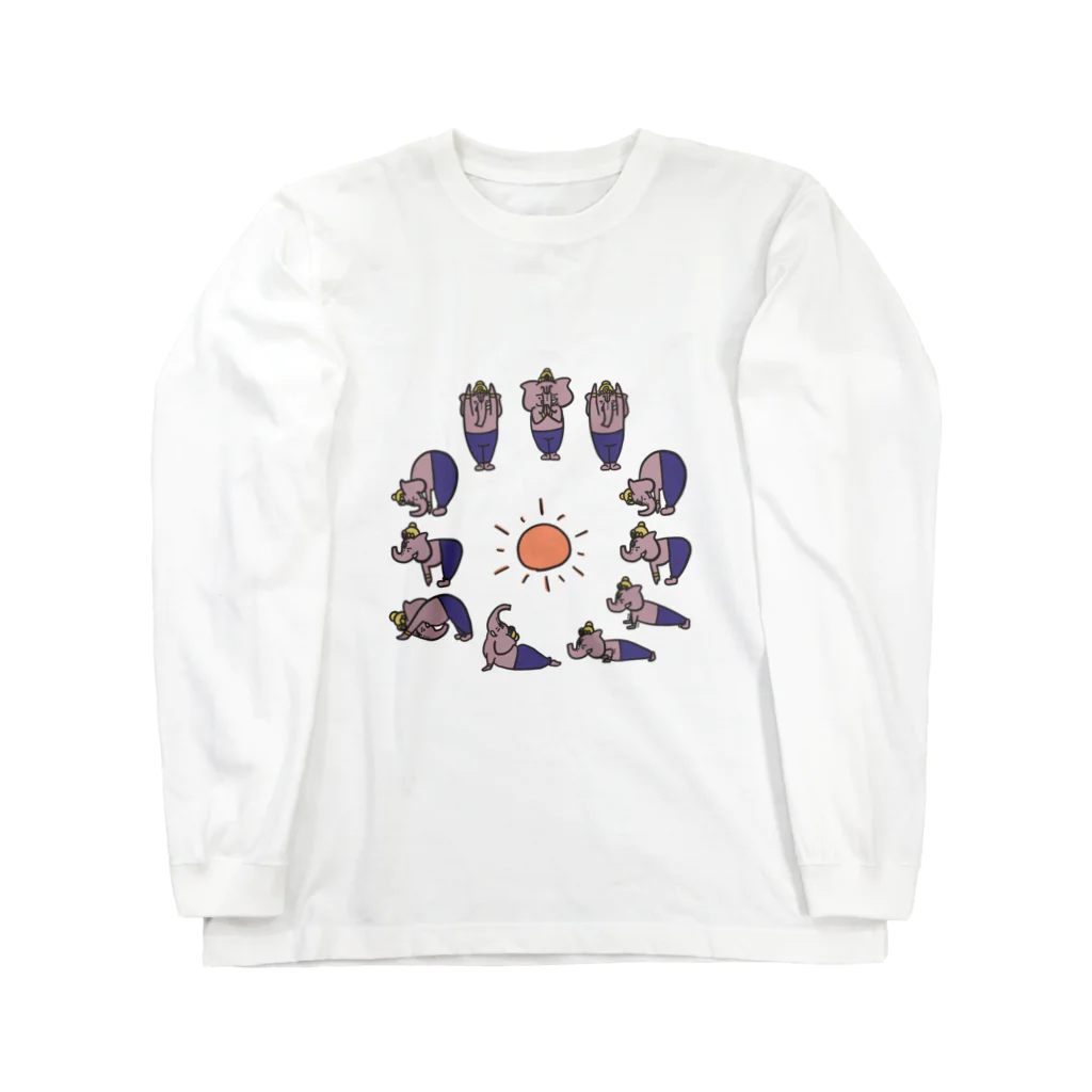 kuuleiのganesha × sunsultation Long Sleeve T-Shirt