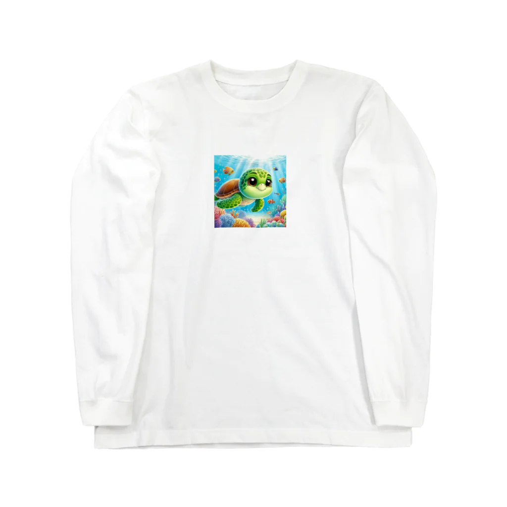 k.corporationのAIカメ Long Sleeve T-Shirt