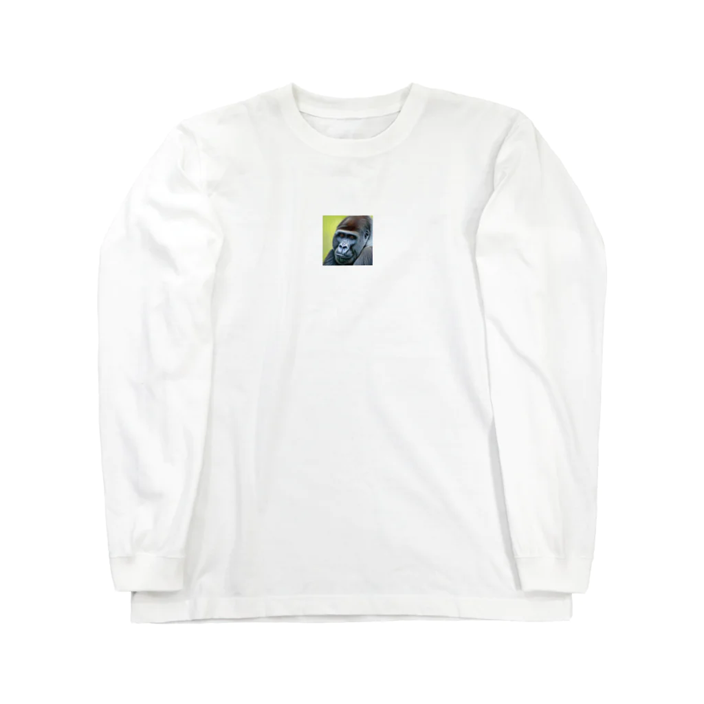 gabliel.の微笑むゴリラ Long Sleeve T-Shirt