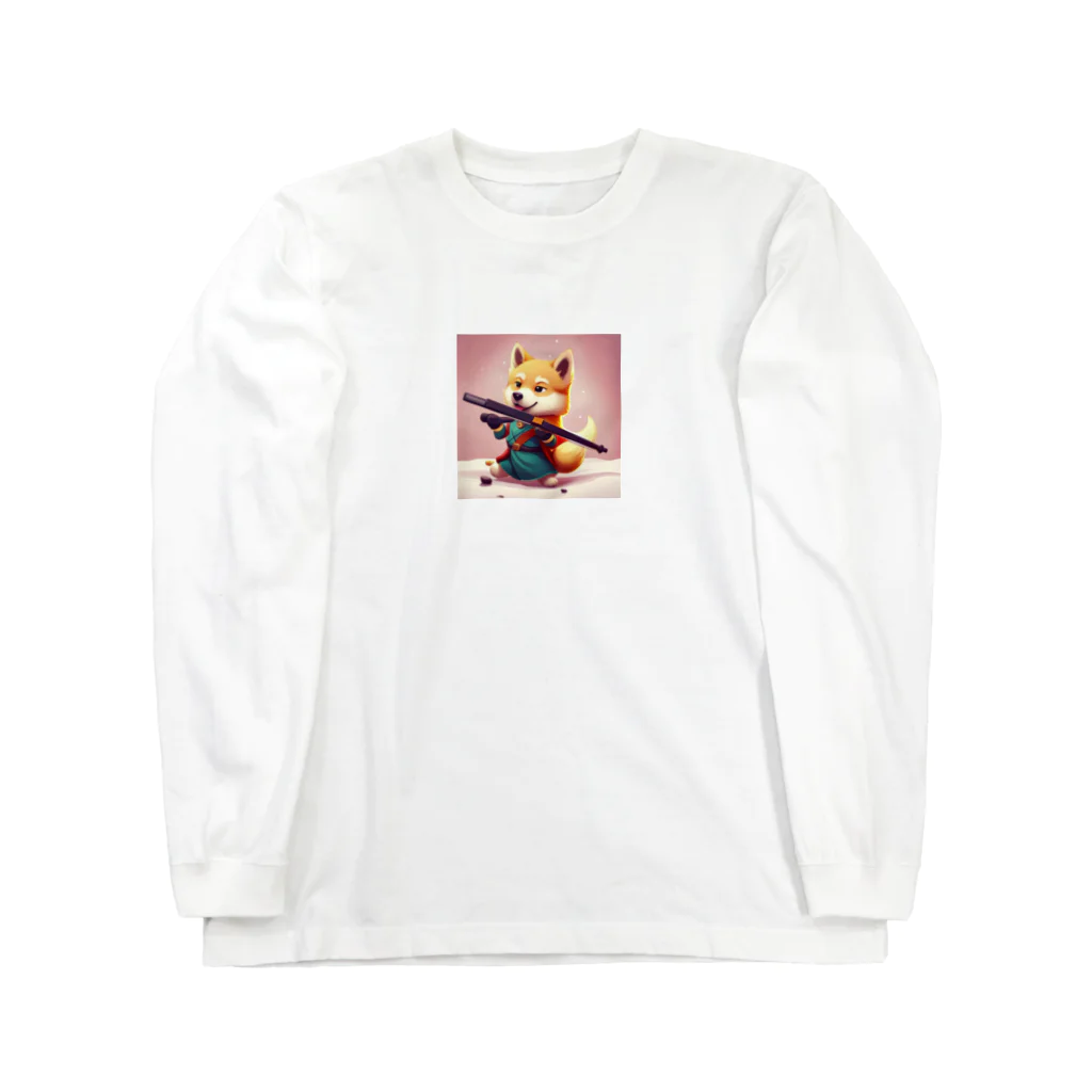 tagosakunのしばイパー Long Sleeve T-Shirt
