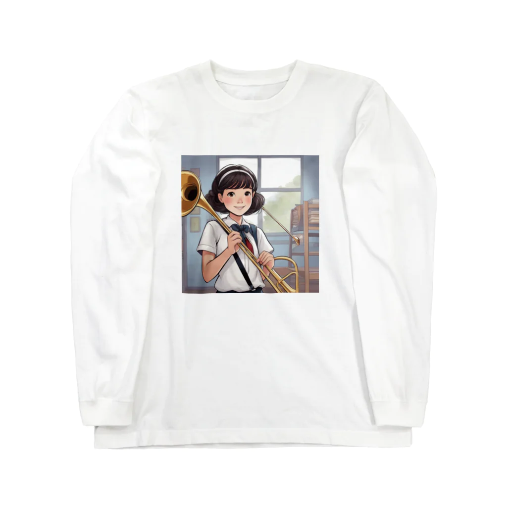 ほっこり絵音舎の部活動中！さらちゃん！！ Long Sleeve T-Shirt