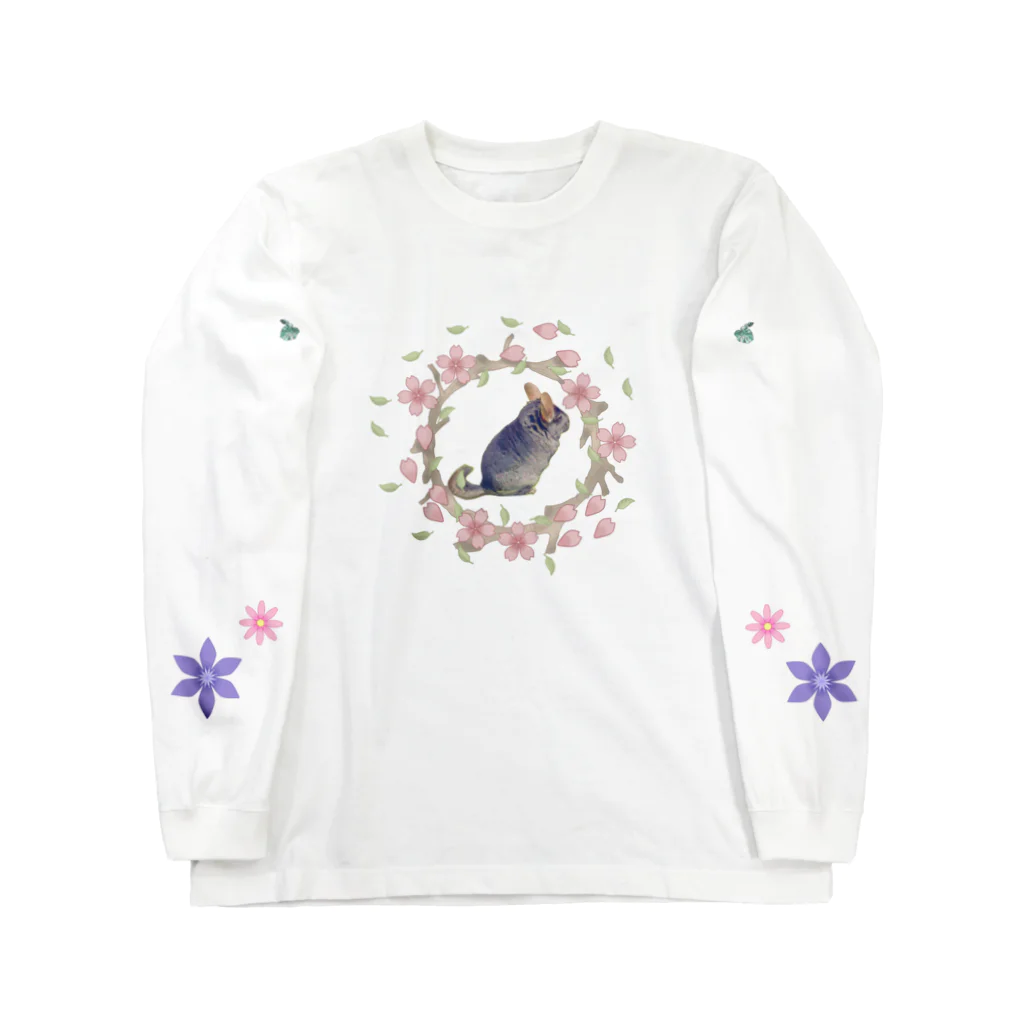 Oraino のOrainoMoco Blossom ロングスリーブTシャツ