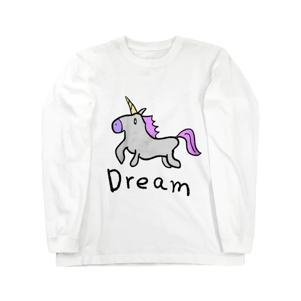 なのこのおみせのDreamペガサスちゃん ロングスリーブTシャツ