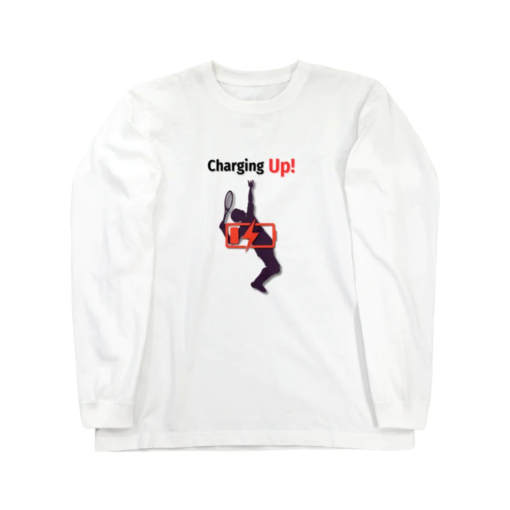 creative-power-labのCharging Up　テニス ロングスリーブTシャツ