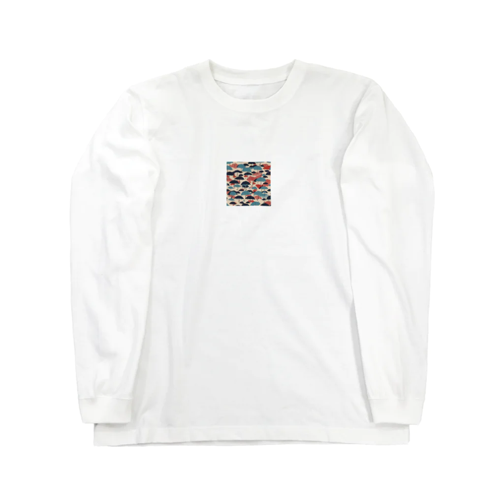 　Mtスペースの和傘 Long Sleeve T-Shirt