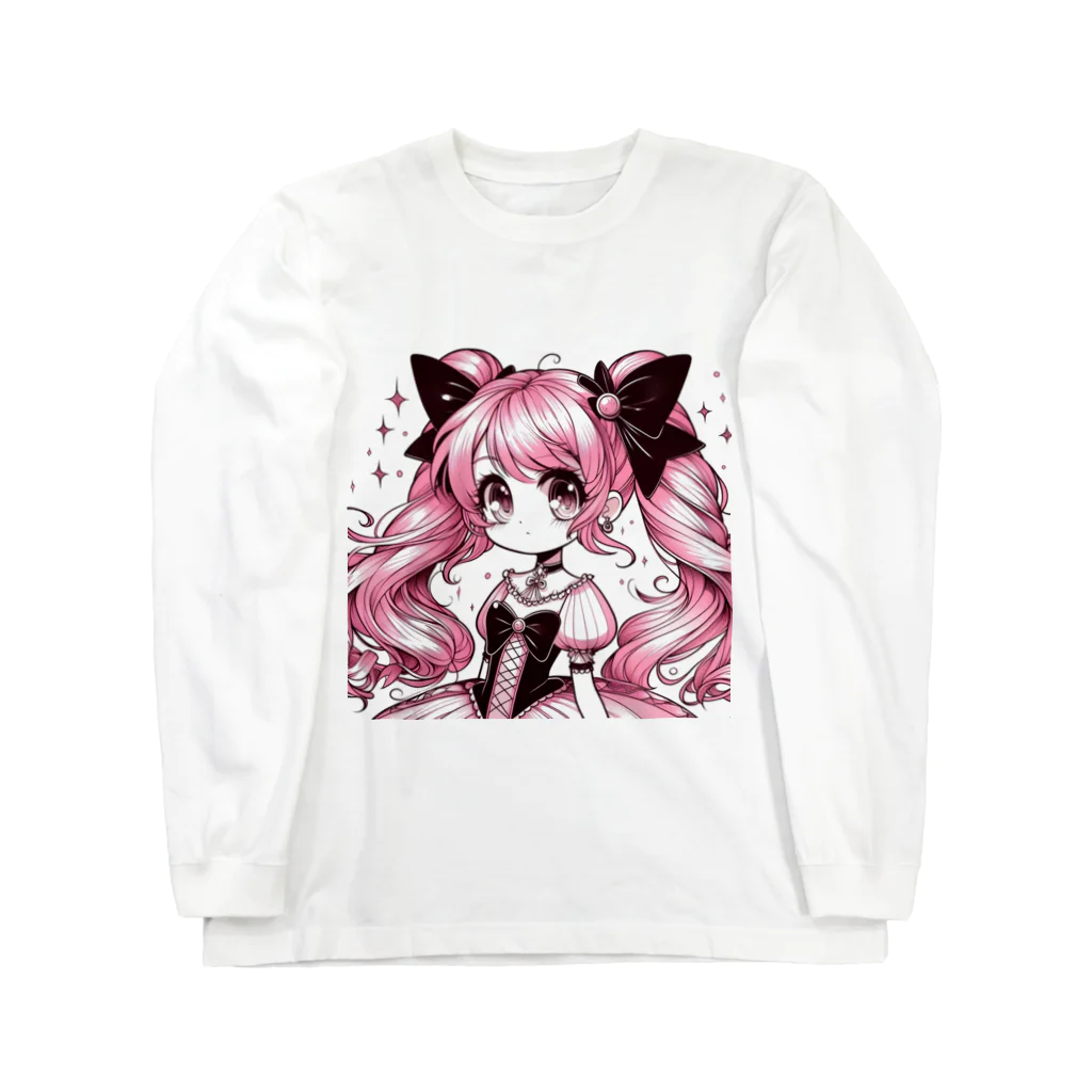 むこうのくにの魔法少女 ロングスリーブTシャツ