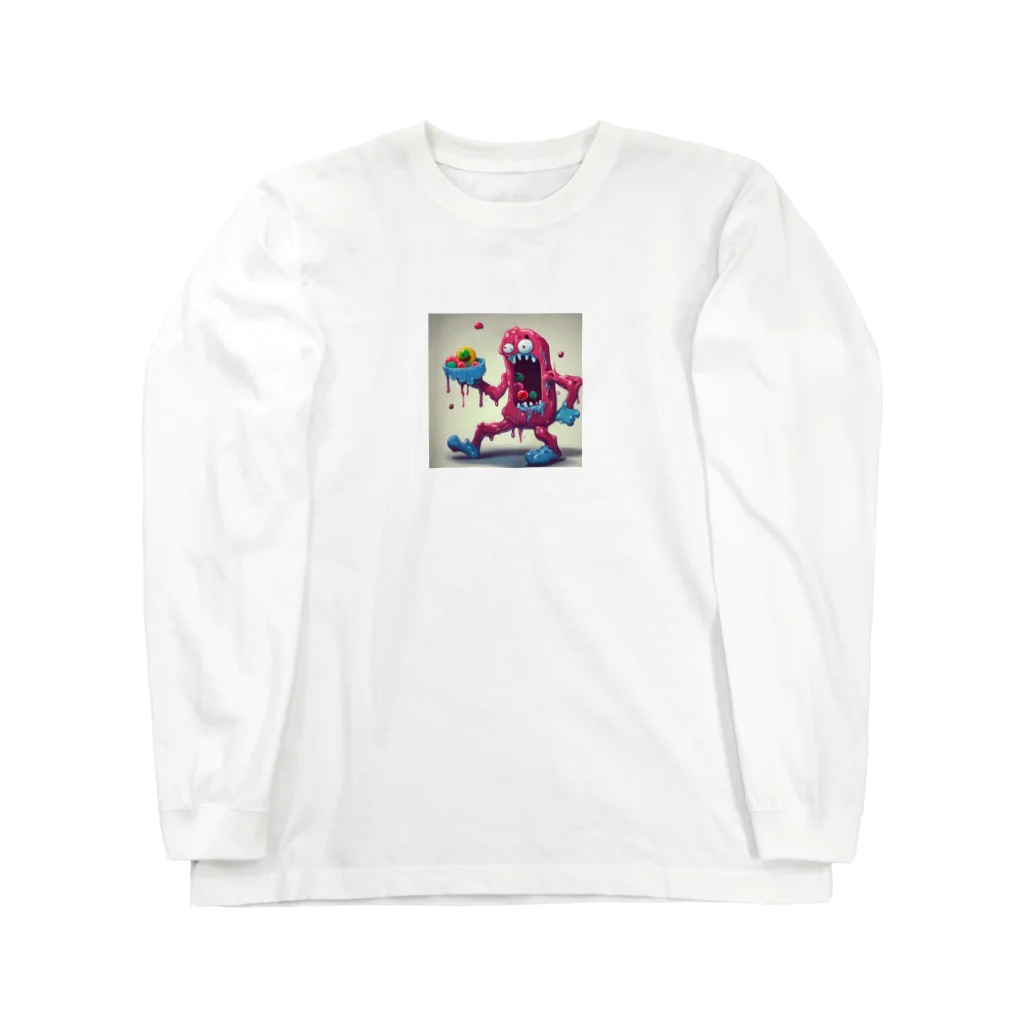 ZERO-のグミゾンビのグミゾン Long Sleeve T-Shirt