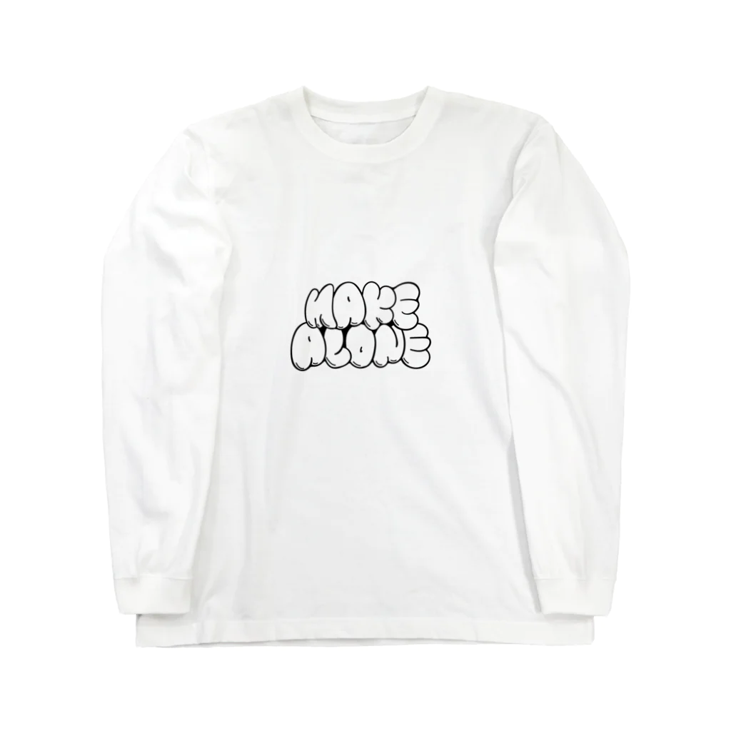 わたけみのmake alone  Long Sleeve T-Shirt