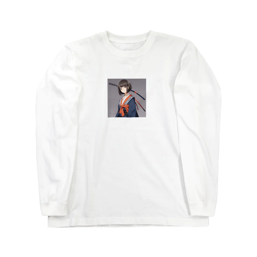 中原ひろふみのSAMURAI女史 Long Sleeve T-Shirt