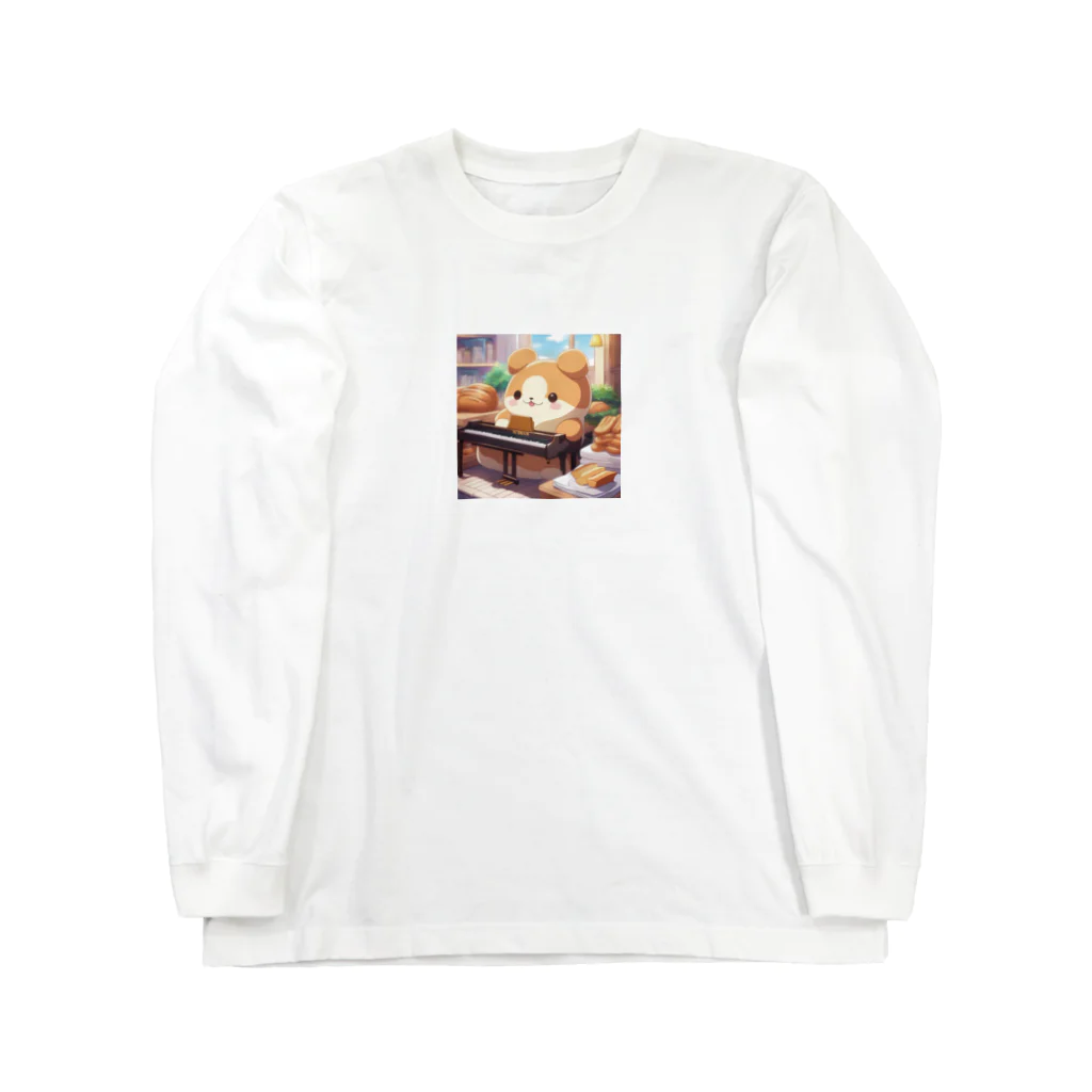 星パンダショップのぱんくまちゃん Long Sleeve T-Shirt