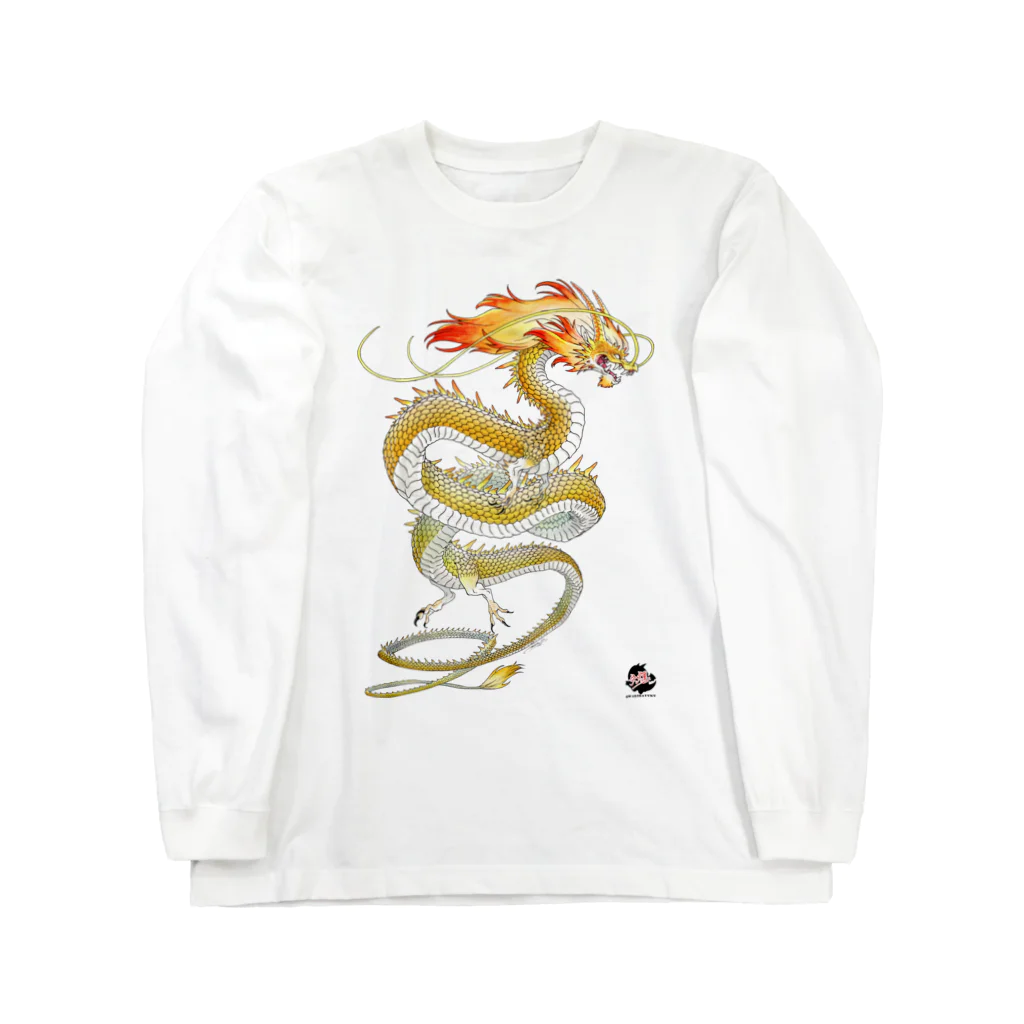 waon_syomiyaの黄龍 Long Sleeve T-Shirt