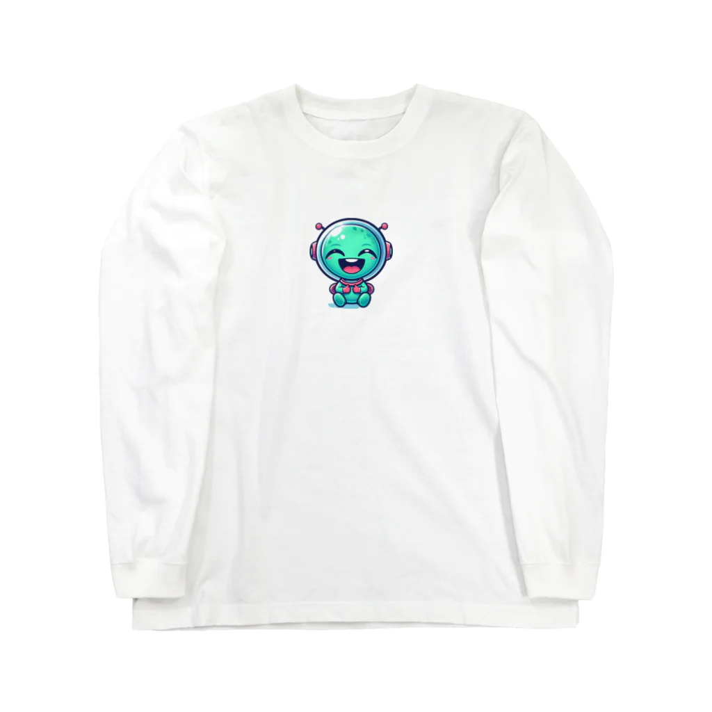 おふざけの爆笑宇宙人 Long Sleeve T-Shirt