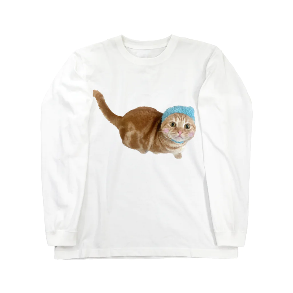 ねこもふ生活のねこもふ生活のちゃーぼー Long Sleeve T-Shirt