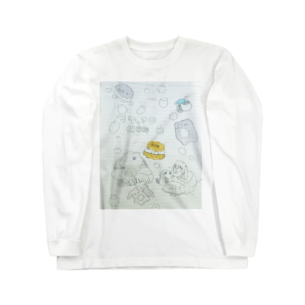 milk from mellow vanillaのあ。 ロングスリーブTシャツ