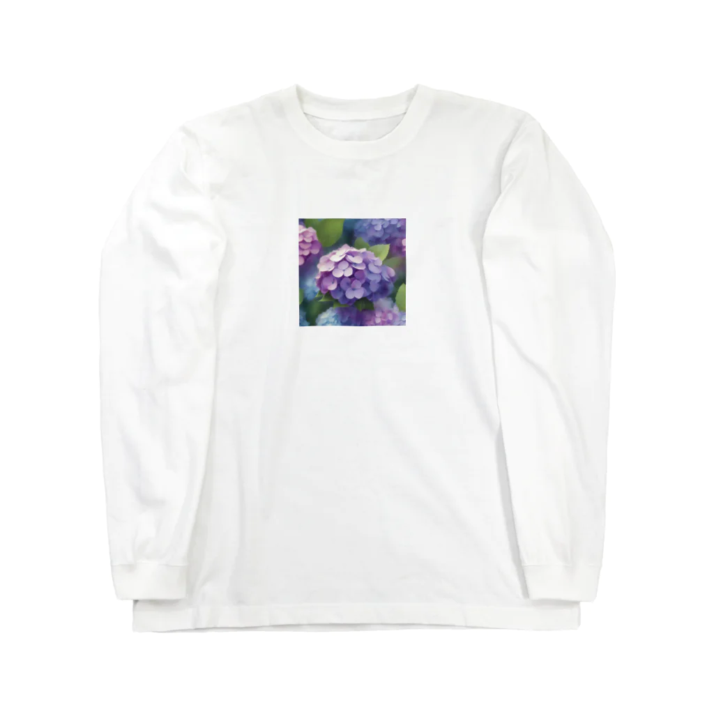 jmdapuwmdのあじさい Long Sleeve T-Shirt