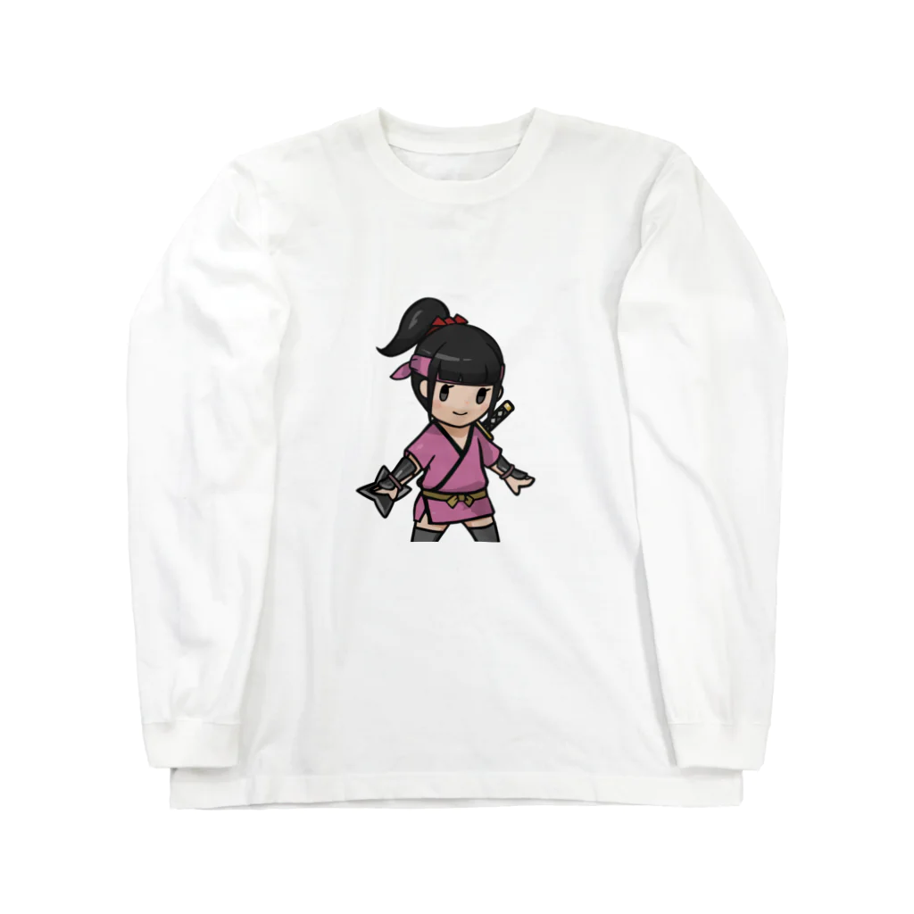 ninjayaの咲耶（クリプト忍者） Long Sleeve T-Shirt