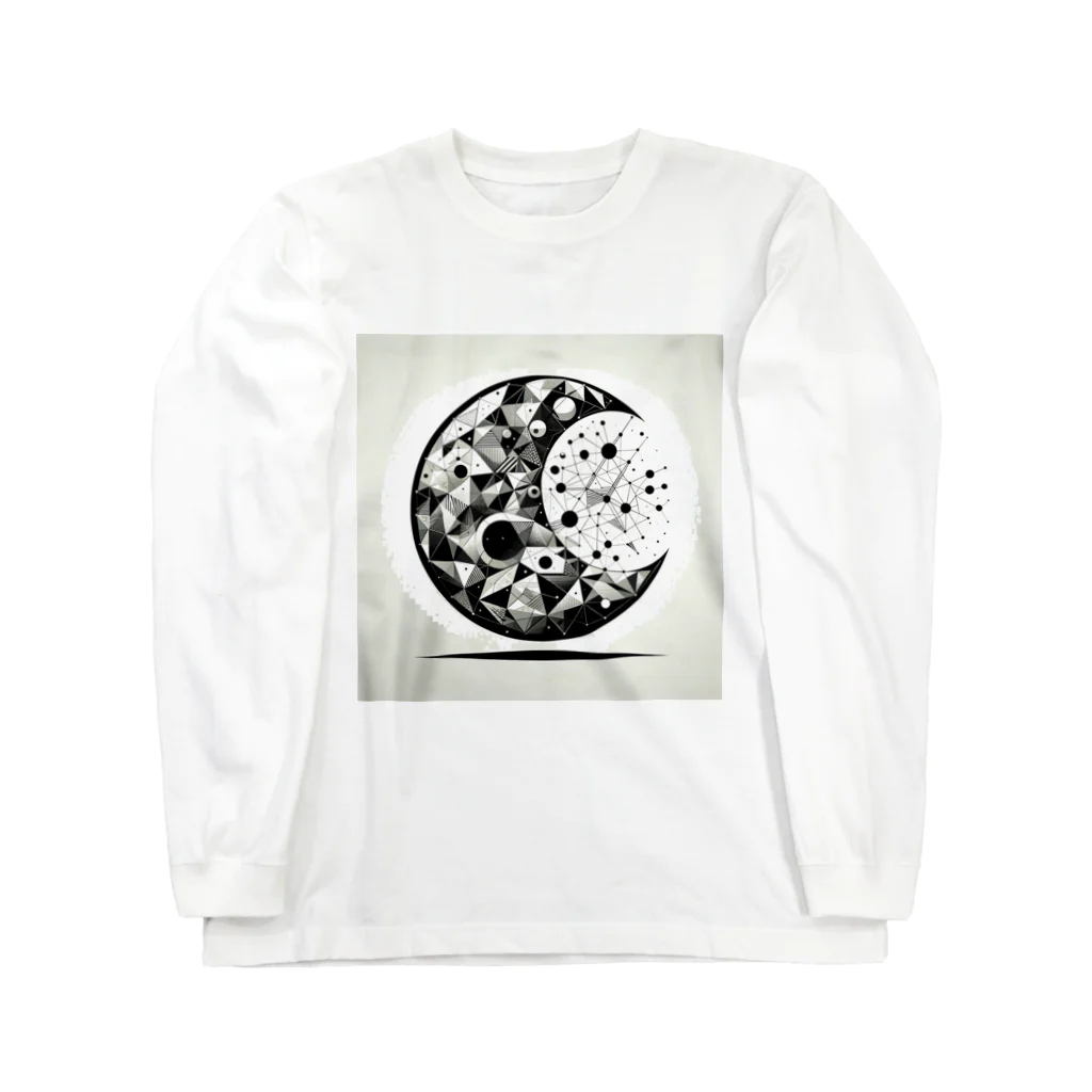 BochiBoochi-walkerのジオメトリーA9 Long Sleeve T-Shirt