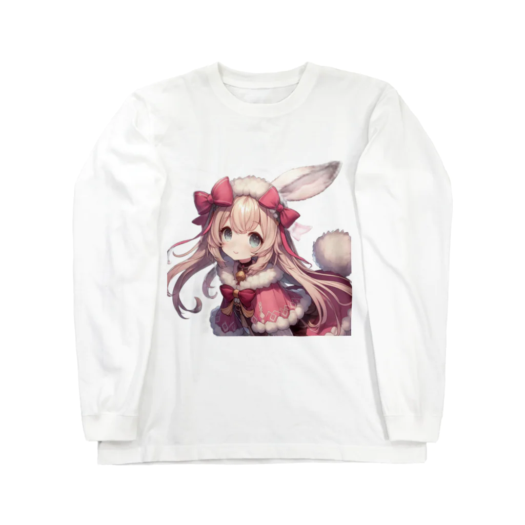 mihhyのうさ乙女。 Long Sleeve T-Shirt