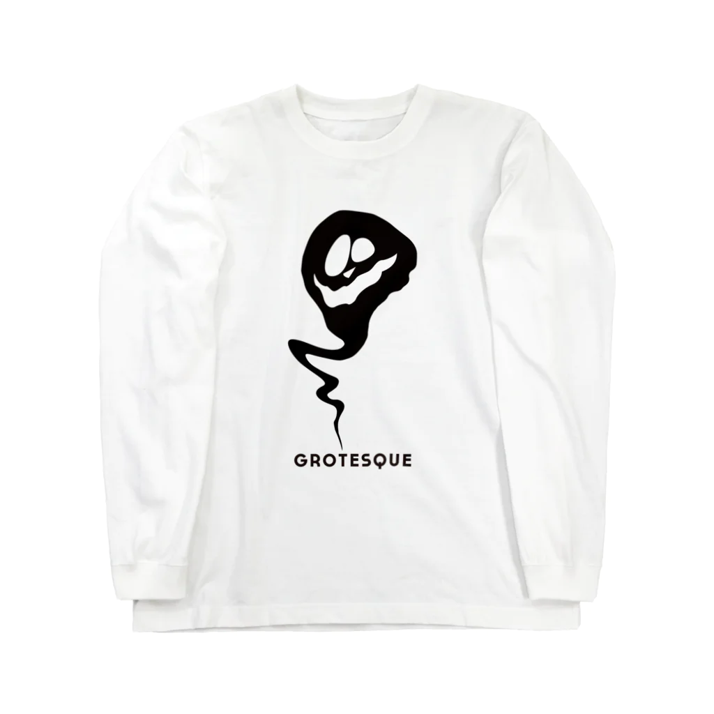 136JiuQuのグロテスク ロゴ No.02 Long Sleeve T-Shirt