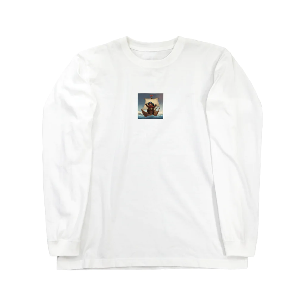 にんにんにんじゃの熊海賊 Long Sleeve T-Shirt