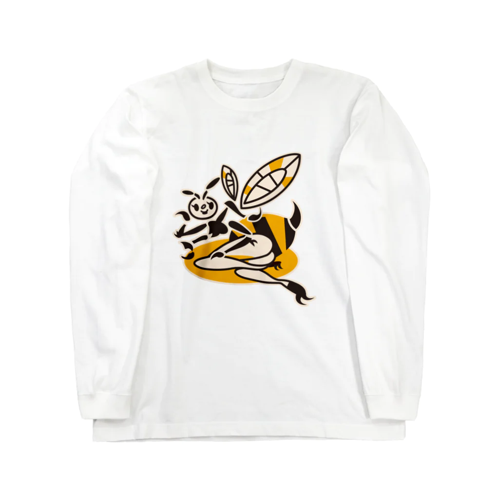 manaBeeの蜂ガール Long Sleeve T-Shirt