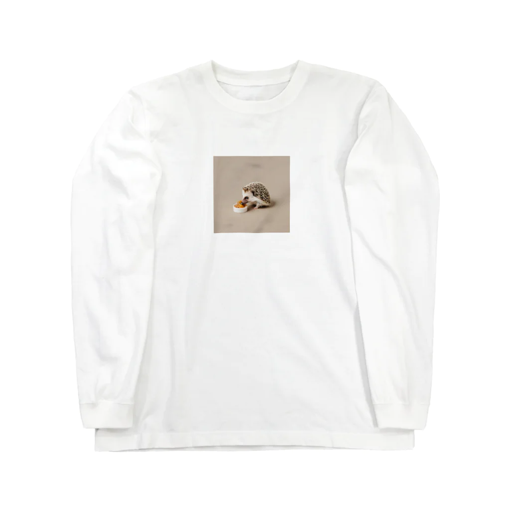 ai美女ショップのちっちゃいﾊﾘﾈｽﾞﾐ🦔 Long Sleeve T-Shirt