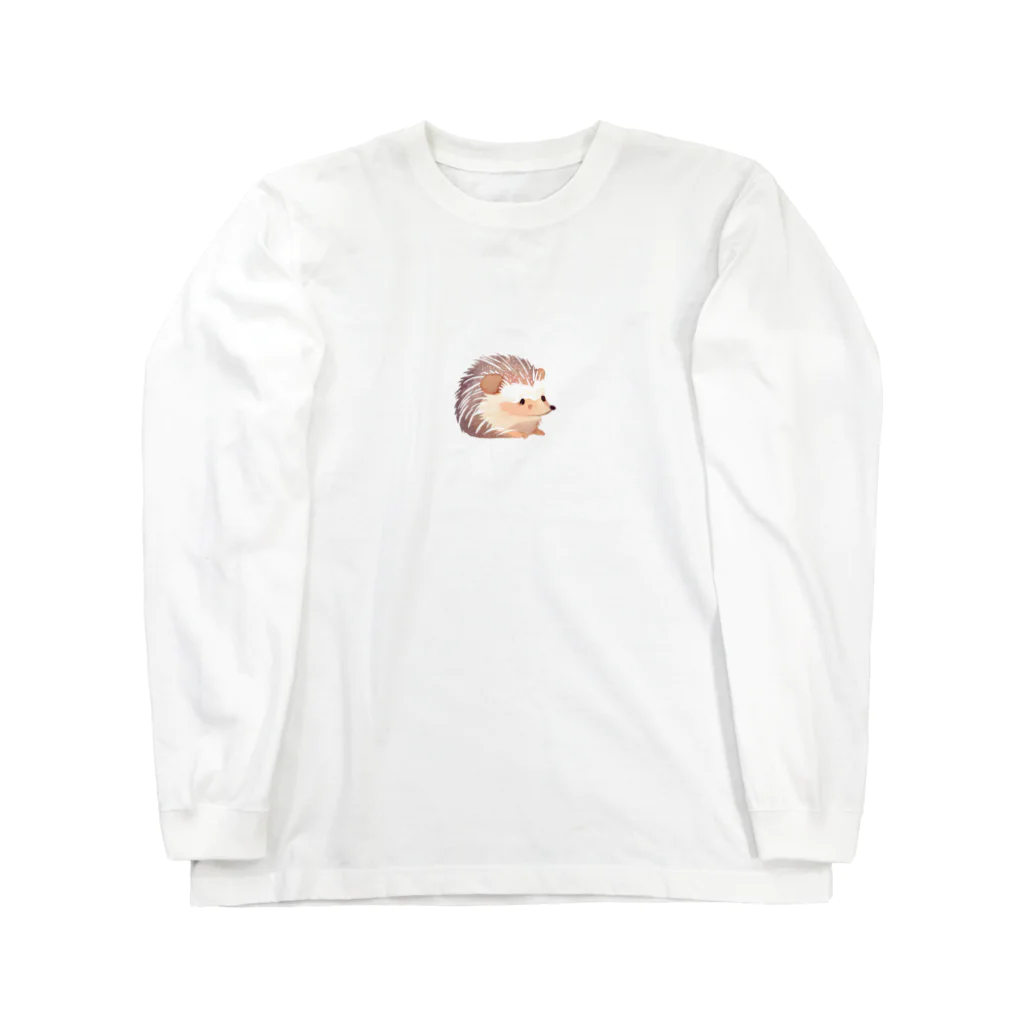 ai美女ショップのちっちゃなﾊﾘﾈｽﾞﾐ🦔ホグオ ロングスリーブTシャツ