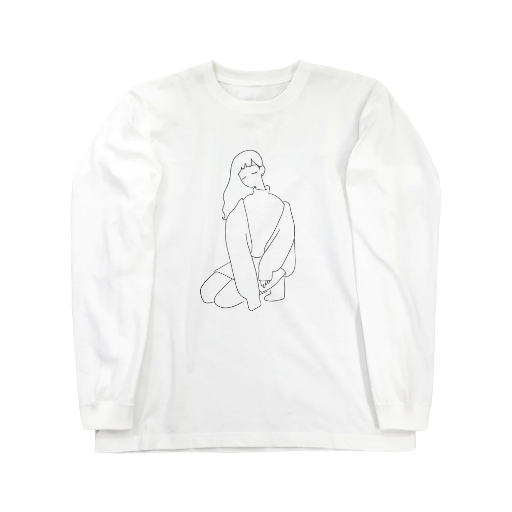 oyumiの目つむり Long Sleeve T-Shirt