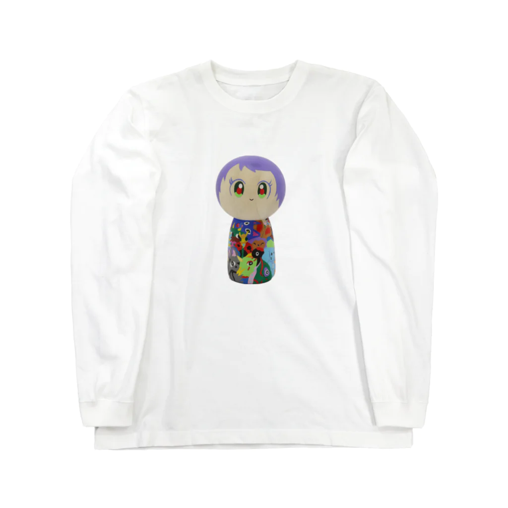 こけしガールズのこけしガールズ　リボンちゃん Long Sleeve T-Shirt