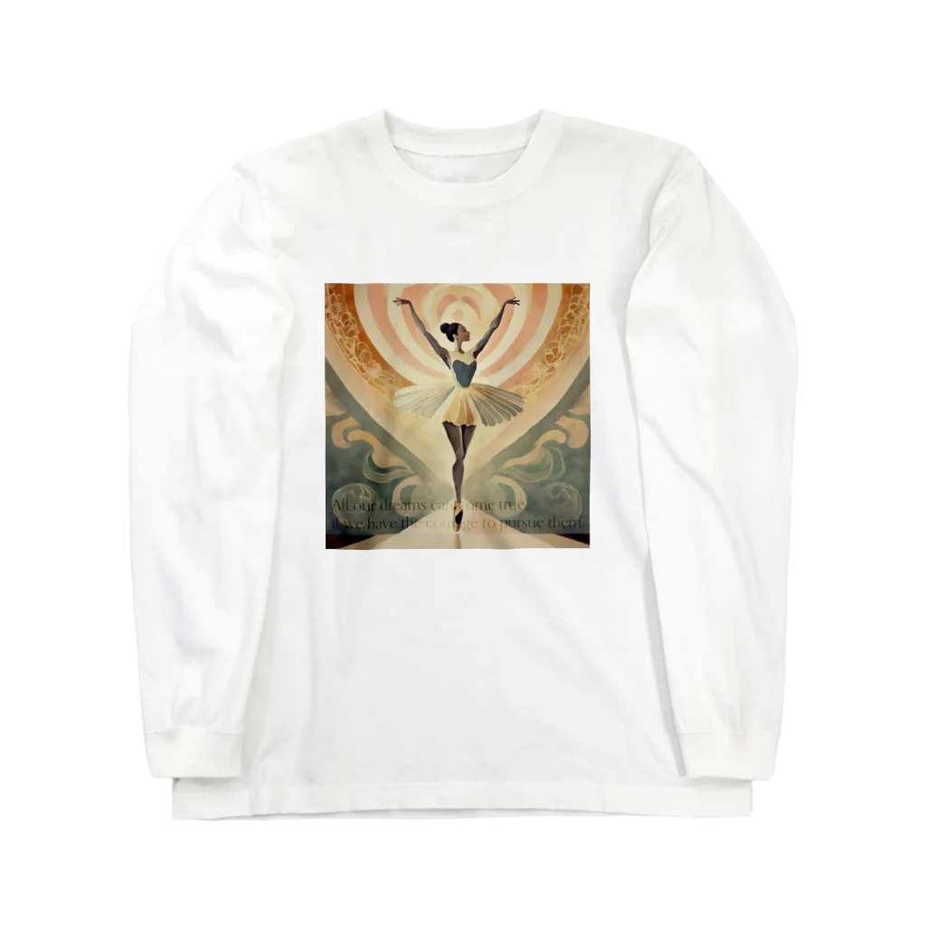 mana美術のバレリーナ#4 Long Sleeve T-Shirt