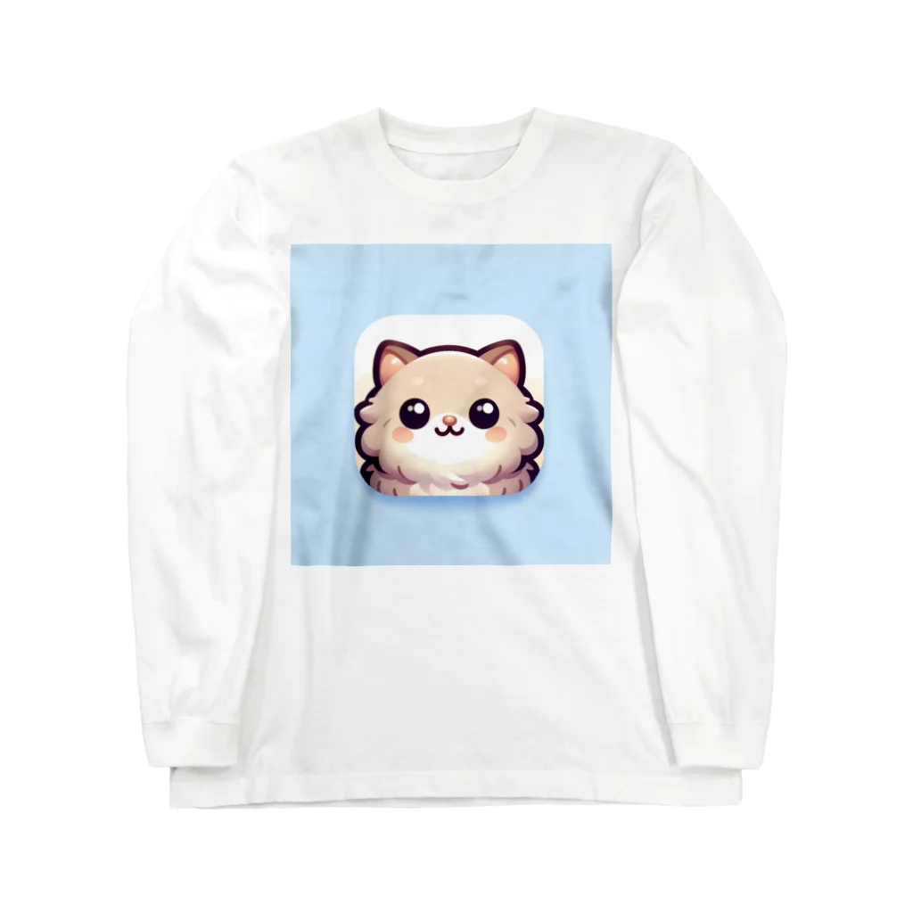 raytnのむぅちゃん ロングスリーブTシャツ