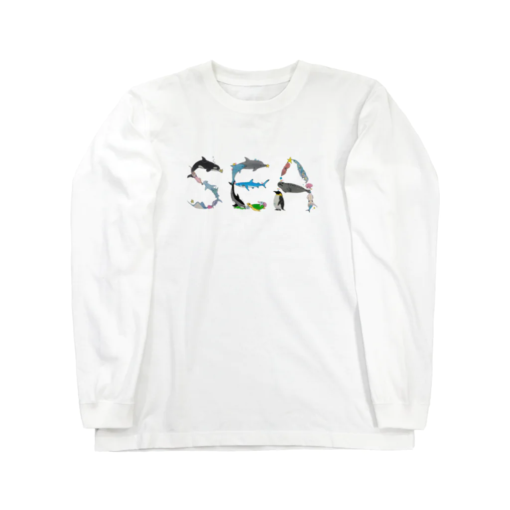 SHACHIKOのSEA Long Sleeve T-Shirt