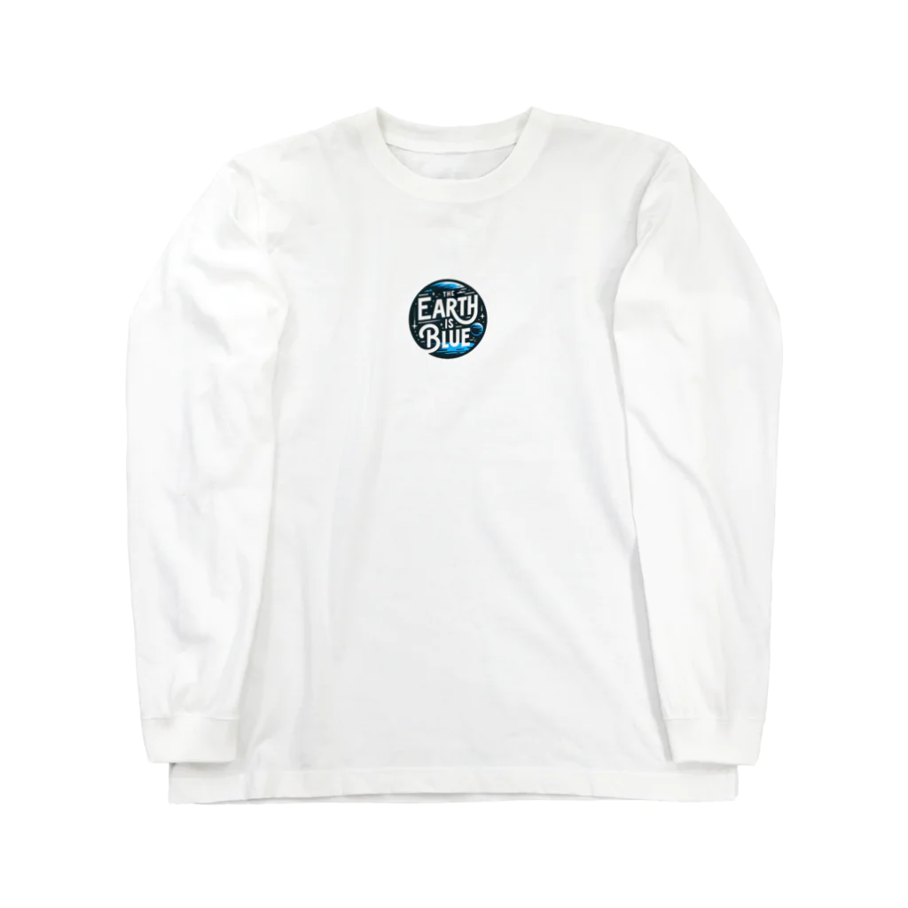 Tech & Trendの地球は青かった Long Sleeve T-Shirt