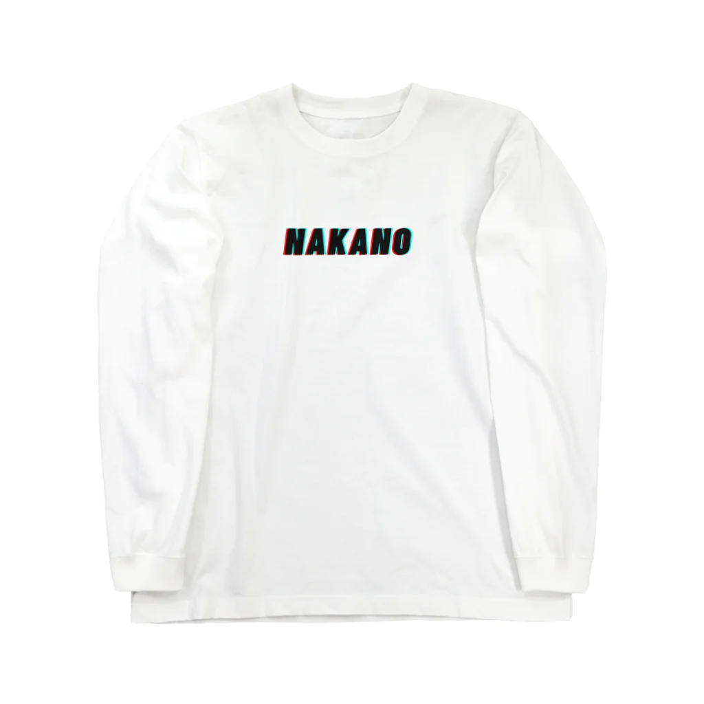 Identity brand -sonzai shomei-のNAKANO Long Sleeve T-Shirt