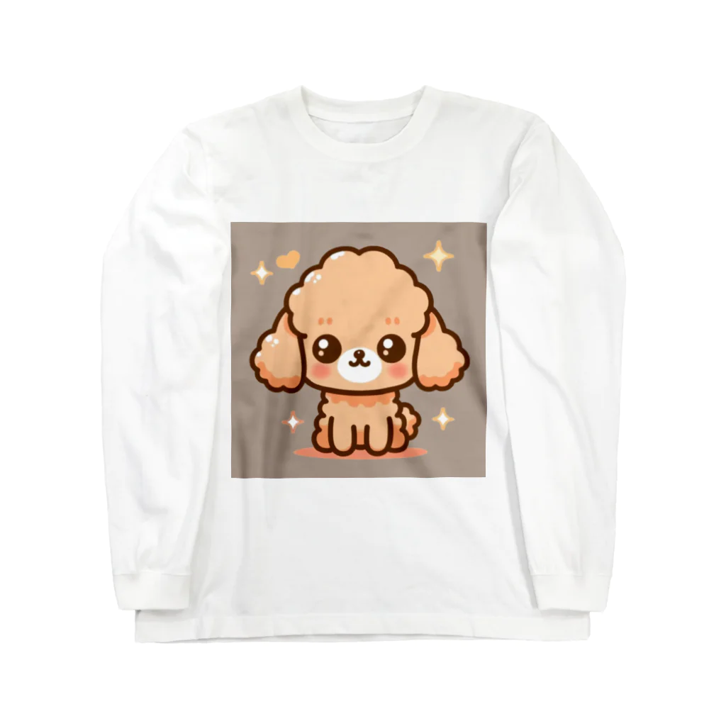 RyuReoのふわもこワンコ（アプリコット）の日常 - LOVEver ロングスリーブTシャツ