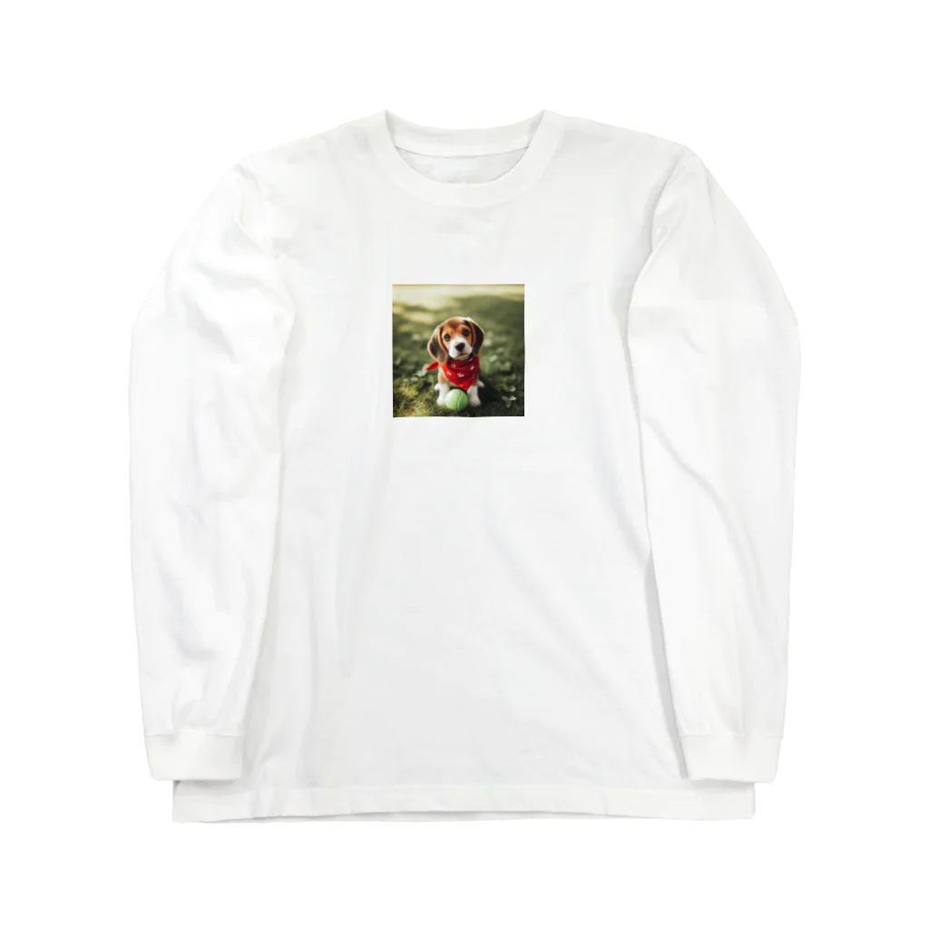 Minaのスリスリくん Long Sleeve T-Shirt