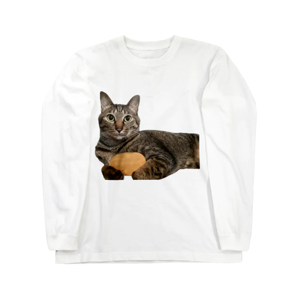 オレはニャン蔵の『猫に小判』オレはニャン蔵 Long Sleeve T-Shirt