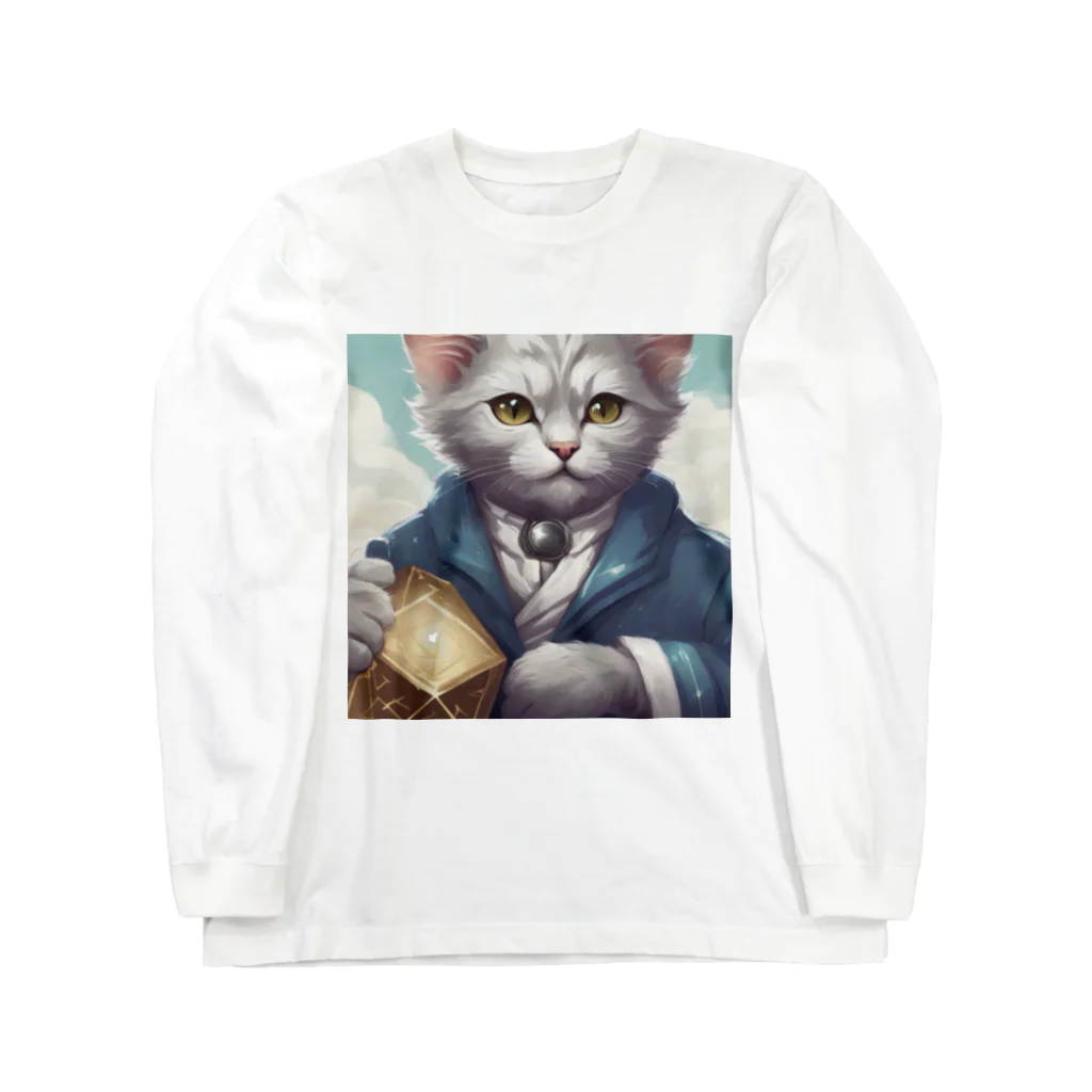 キャリーの紳士猫 Long Sleeve T-Shirt