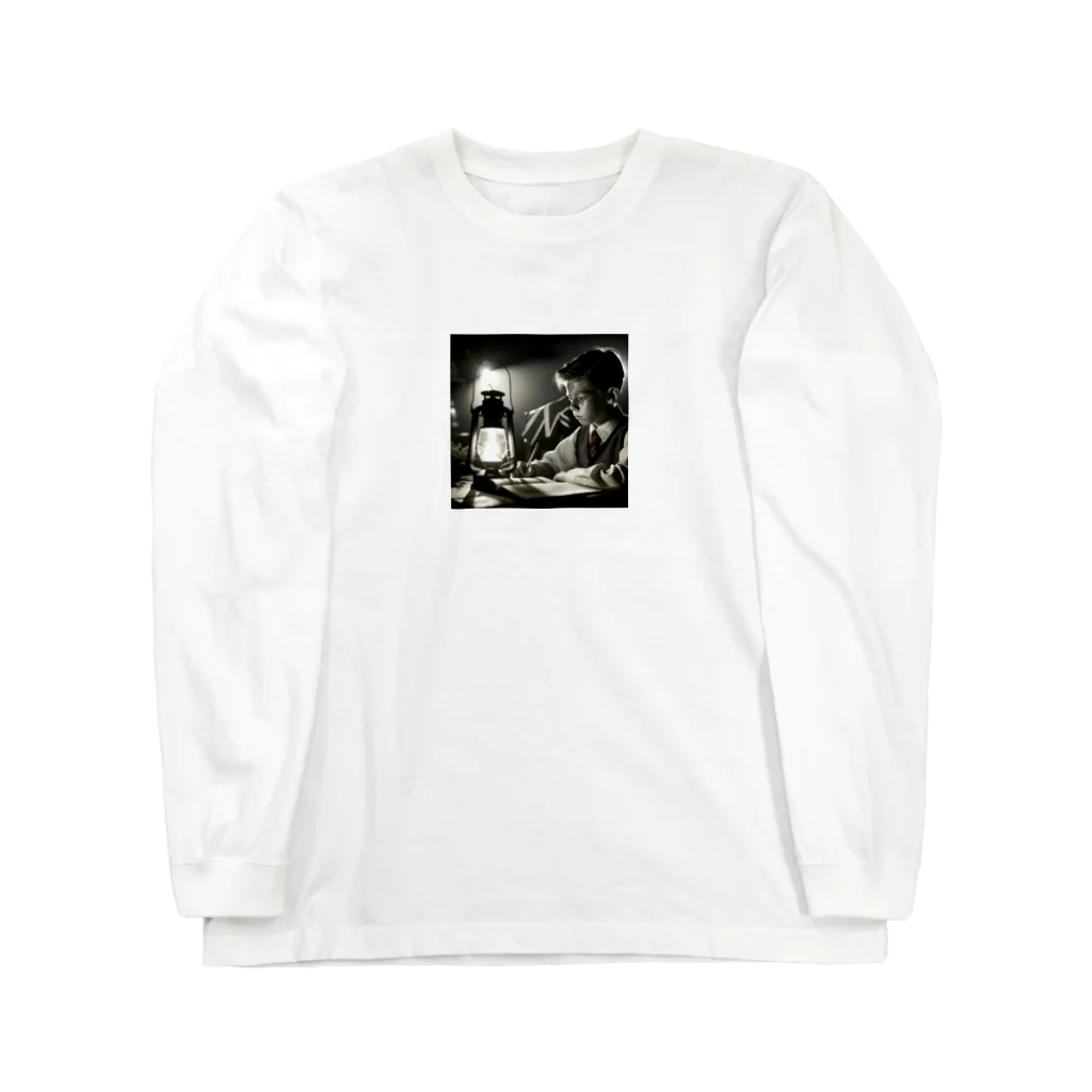 neko_inu_loveloveのstudy boy Long Sleeve T-Shirt