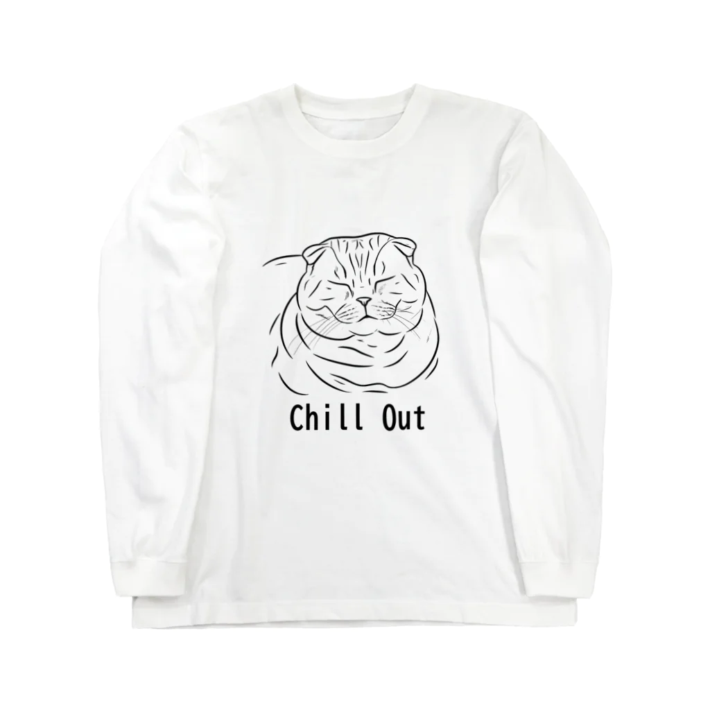 nakomamaのまったり猫 Long Sleeve T-Shirt