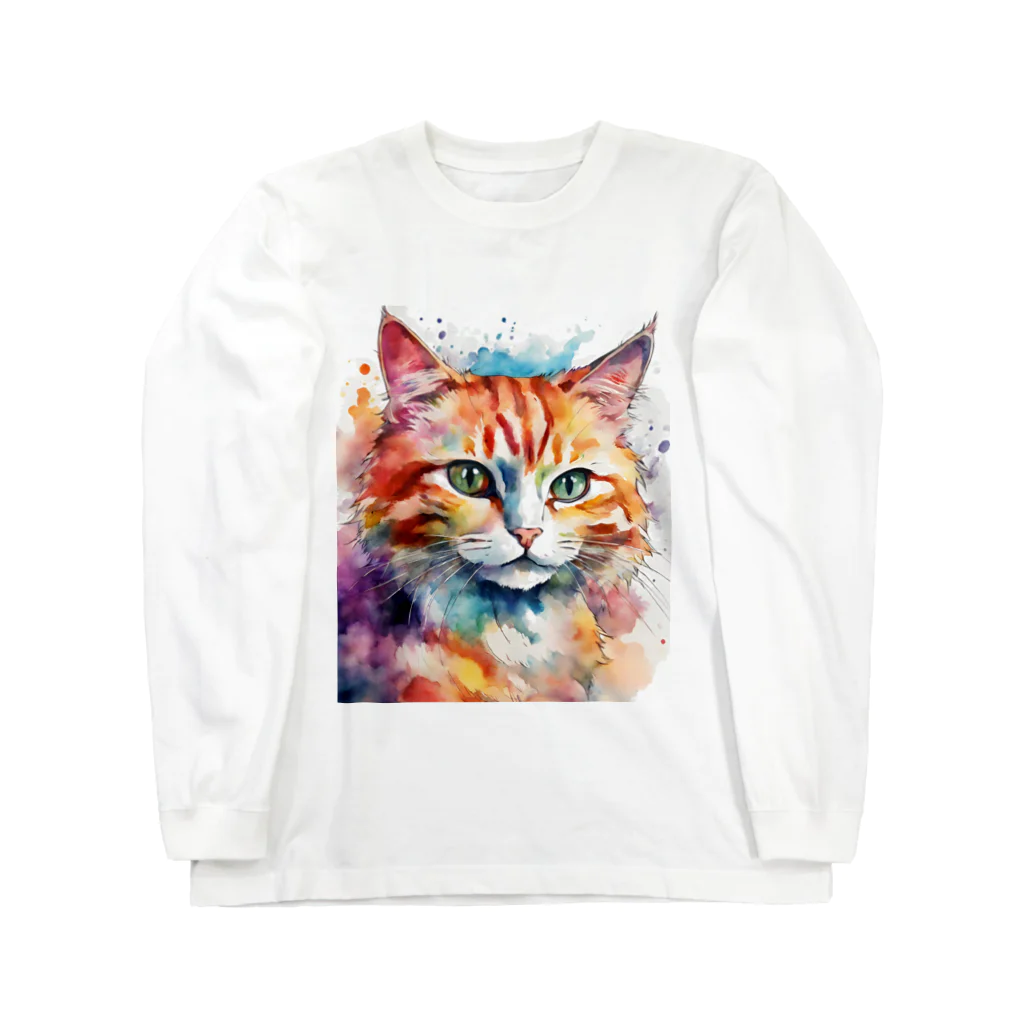 レイカランクの美猫 ロングスリーブTシャツ