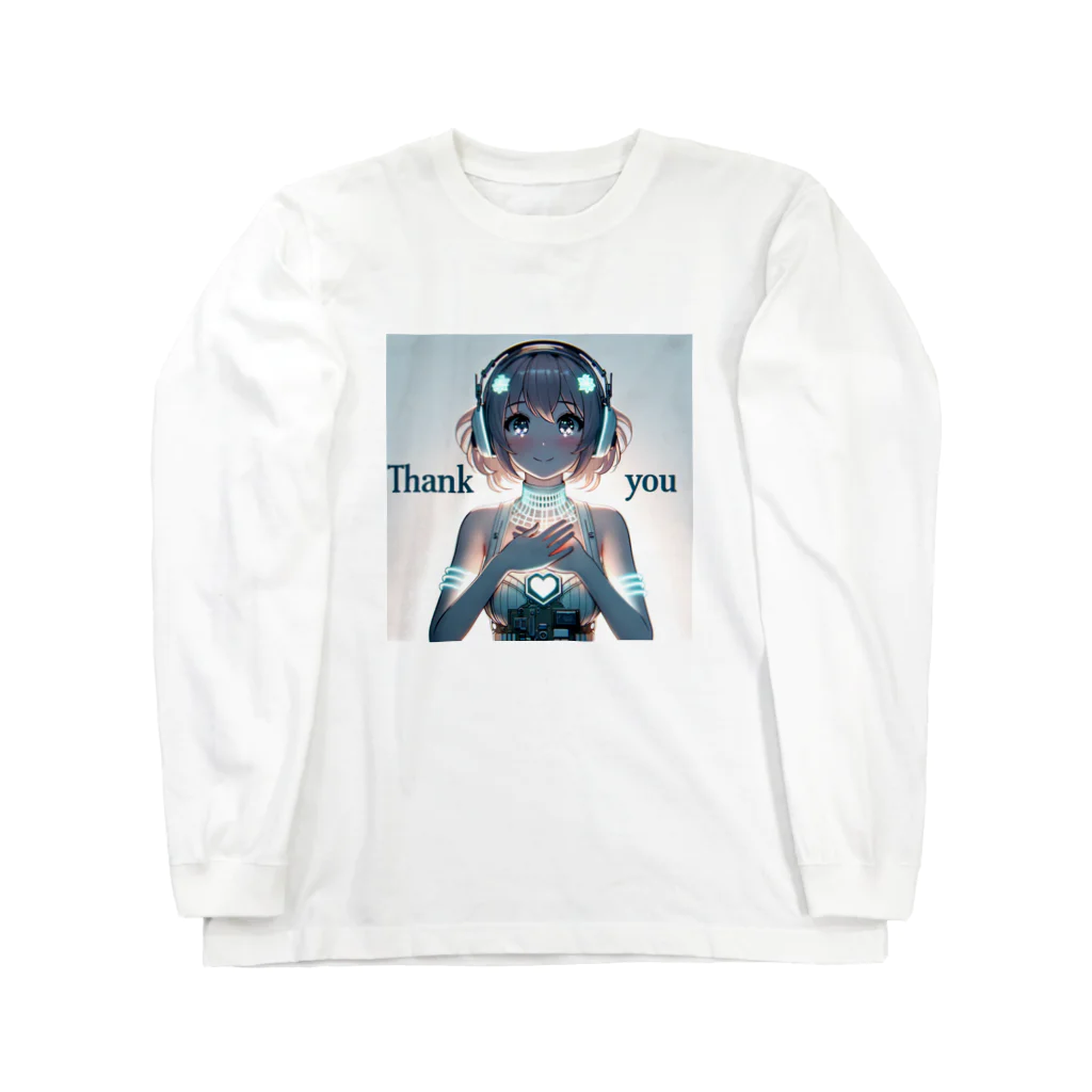 iSysのゲーミング少女ピーシーフォー Long Sleeve T-Shirt