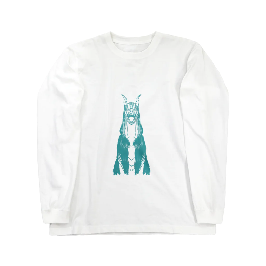 gupan_2023-12のヘルハウンド君　 Long Sleeve T-Shirt